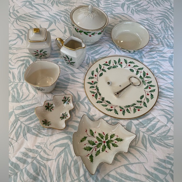 Lenox Holiday Set (NWT/NWOT - orig boxes "NOT" included) --- Retail value $600+ - Picture 15 of 15